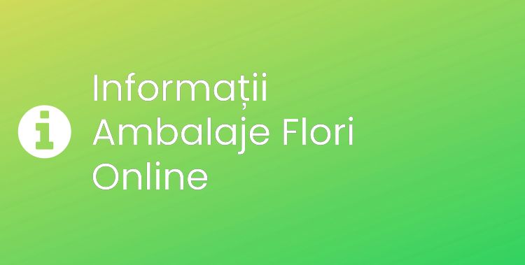 Ambalaje Flori Online Section Header Image