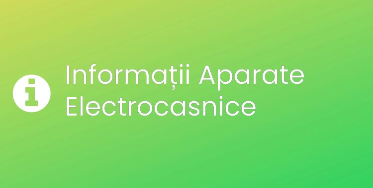 Aparate Electrocasnice Section Header Image