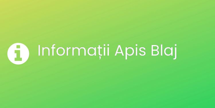 Apis Blaj Section Header Image