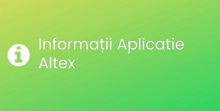 Aplicatie Altex Section Header Image