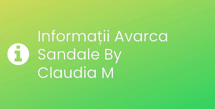 Avarca Sandale By Claudia M Section Header Image