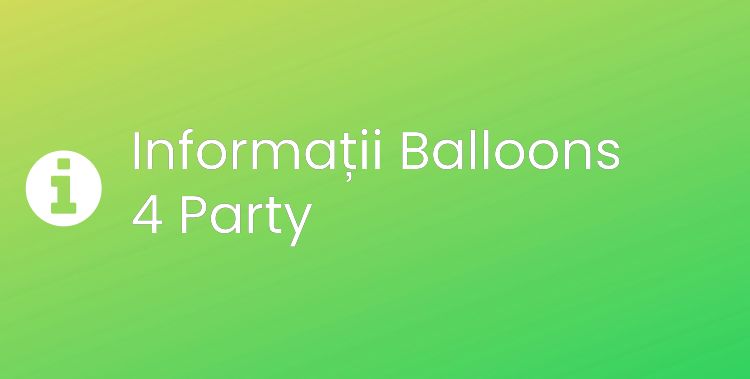 Balloons 4 Party Section Header Image