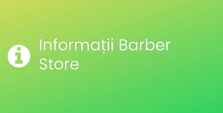 Barber Store Section Header Image