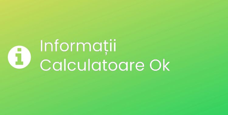 Calculatoare Ok Section Header Image