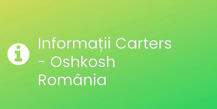 Carters - Oshkosh România Section Header Image