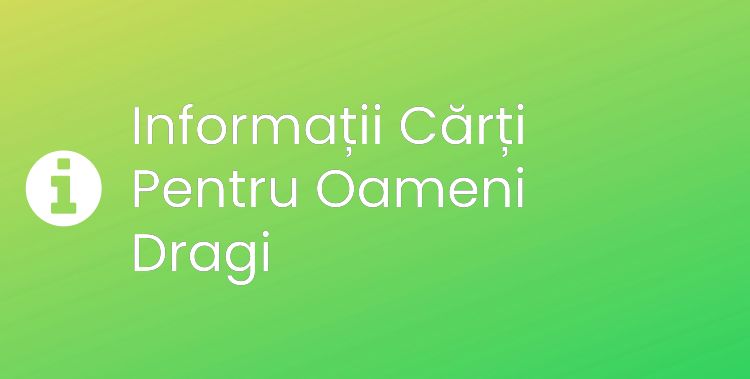 Cărți Pentru Oameni Dragi Section Header Image