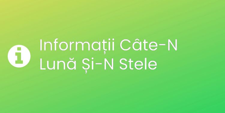 Câte-N Lună Și-N Stele Section Header Image