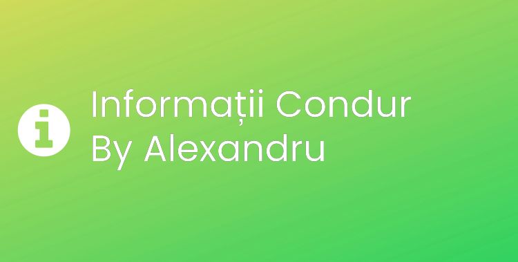 Condur By Alexandru Section Header Image