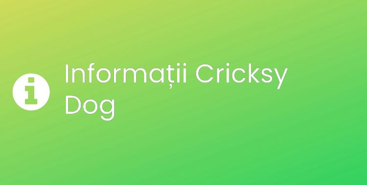 Cricksy Dog Section Header Image