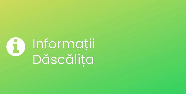 Dăscălița Section Header Image