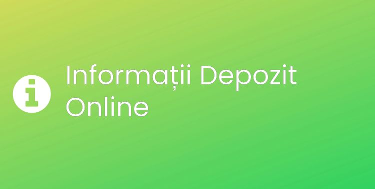 Depozit Online Section Header Image