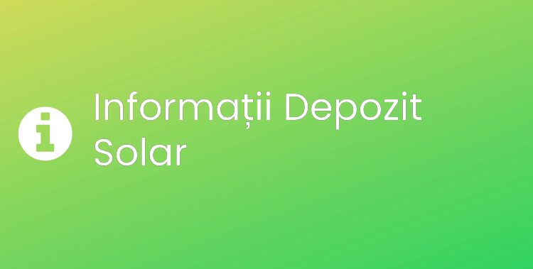 Depozit Solar Section Header Image