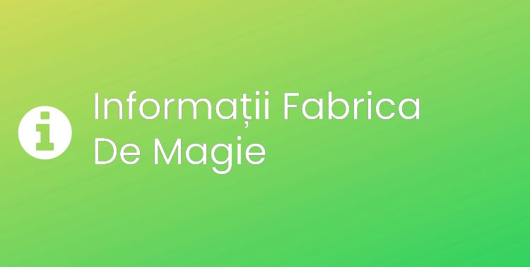 Fabrica De Magie Section Header Image