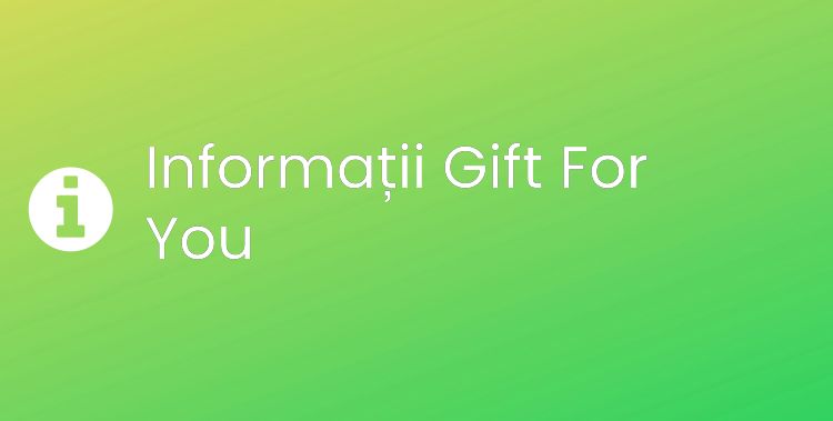 Gift For You Section Header Image