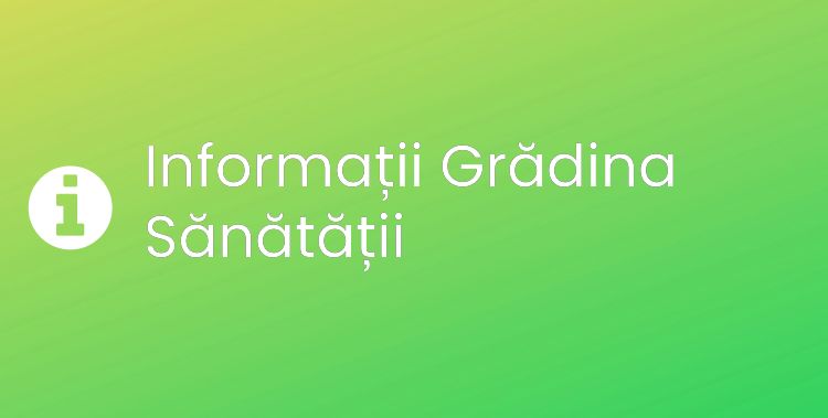 Grădina Sănătății Section Header Image
