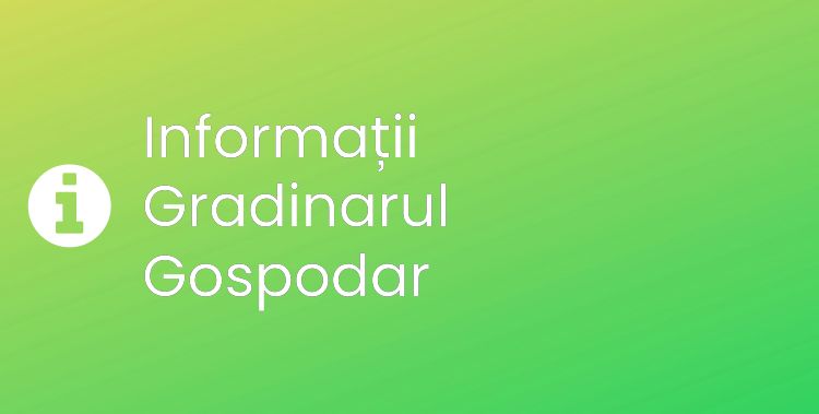 Gradinarul Gospodar Section Header Image