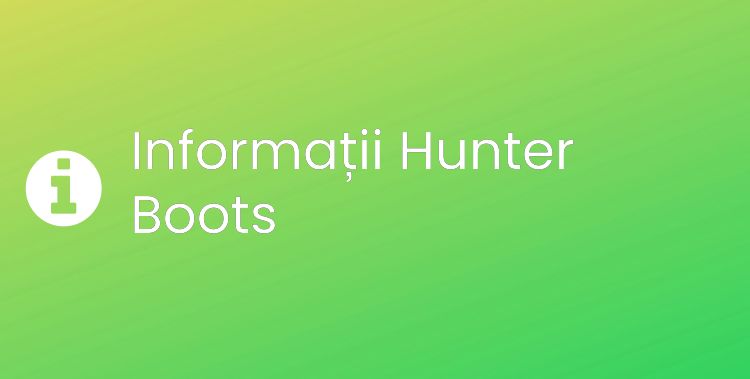Hunter Boots Section Header Image