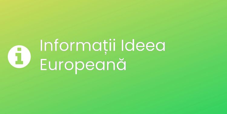 Ideea Europeană Section Header Image