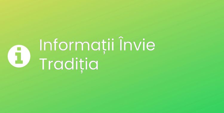 Învie Tradiția Section Header Image