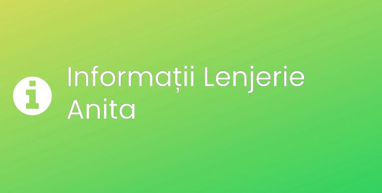 Lenjerie Anita Section Header Image