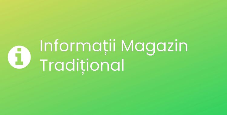 Magazin Tradițional Section Header Image