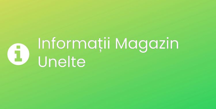 Magazin Unelte Section Header Image
