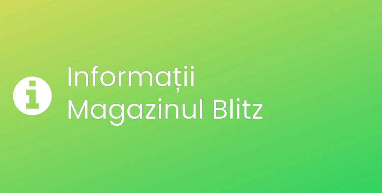Magazinul Blitz Section Header Image