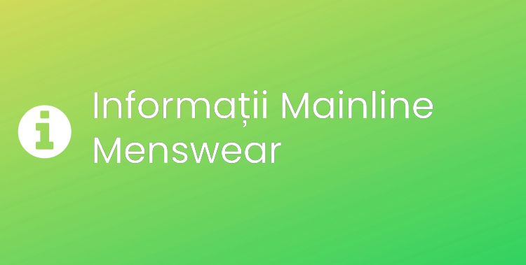 Mainline Menswear Section Header Image
