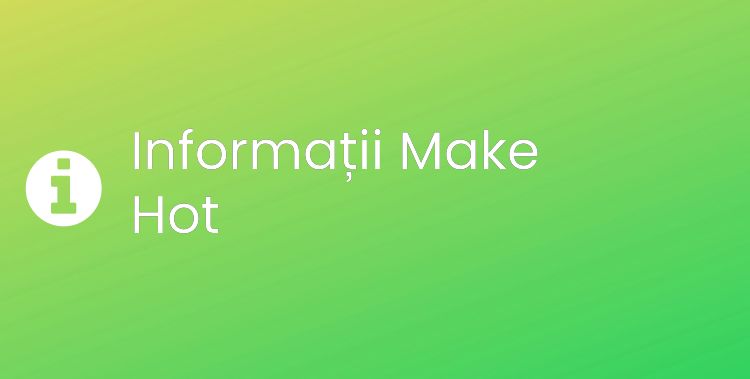 Make Hot Section Header Image