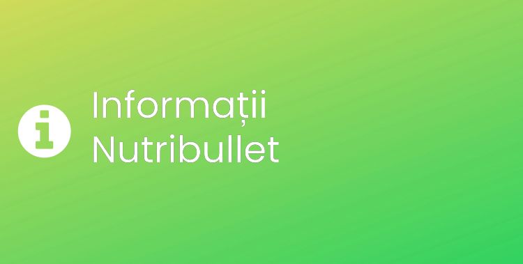 Nutribullet Section Header Image