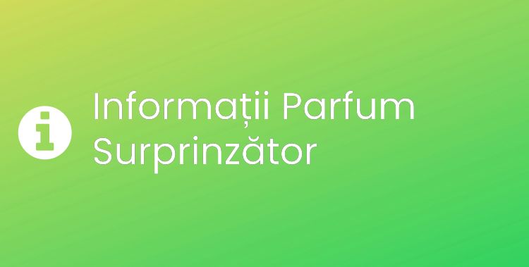 Parfum Surprinzător Section Header Image