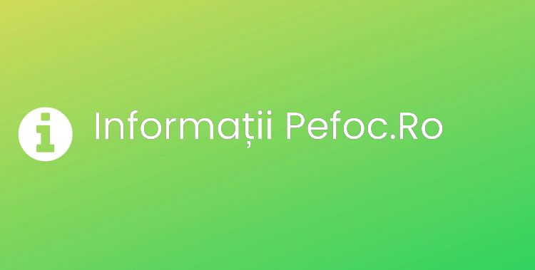 Pefoc.Ro Section Header Image
