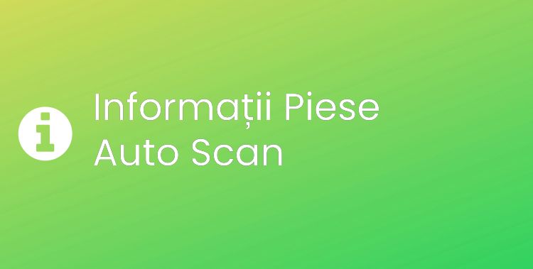 Piese Auto Scan Section Header Image