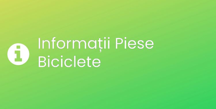 Piese Biciclete Section Header Image