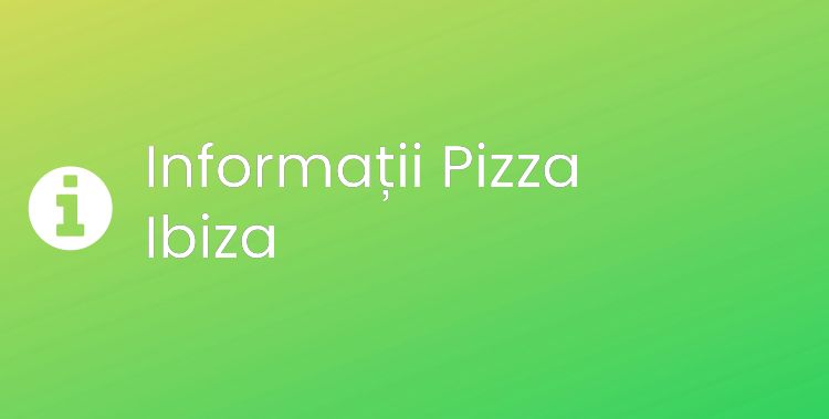 Pizza Ibiza Section Header Image