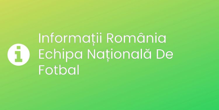 România Echipa Națională De Fotbal Section Header Image