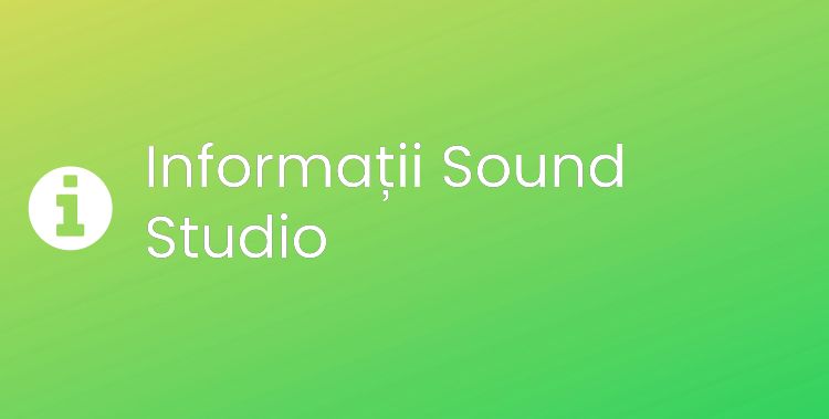 Sound Studio Section Header Image