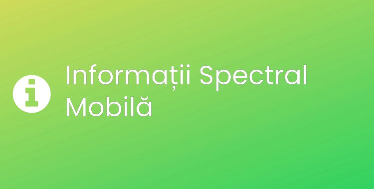 Spectral Mobilă Section Header Image