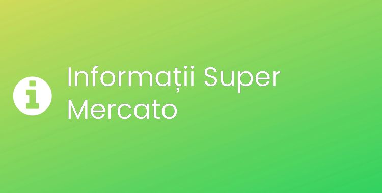 Super Mercato Section Header Image