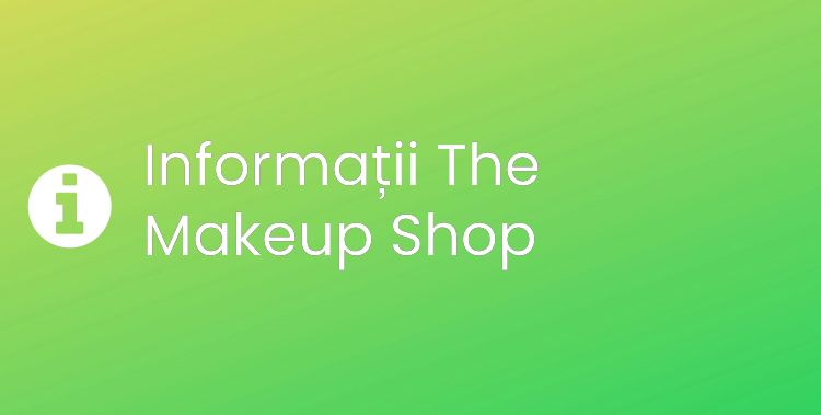 The Makeup Shop Section Header Image