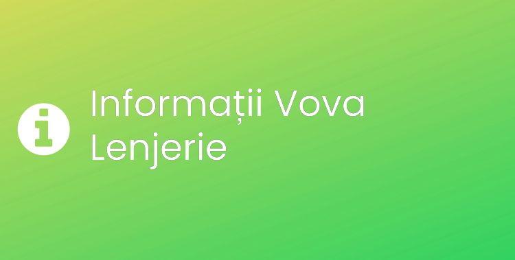 Vova Lenjerie Section Header Image