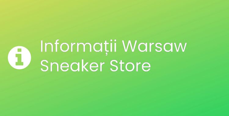 Warsaw Sneaker Store Section Header Image
